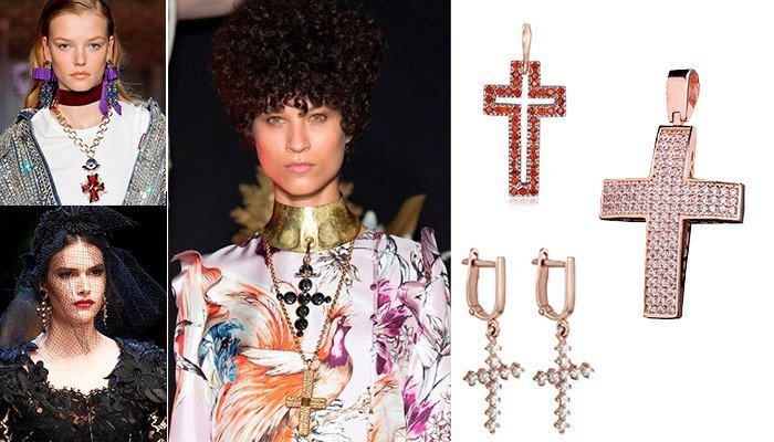 Хрести haute couture / Золоті хрести українських виробників