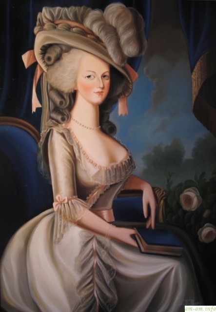 Марія Антуанетта на картині власною персоною