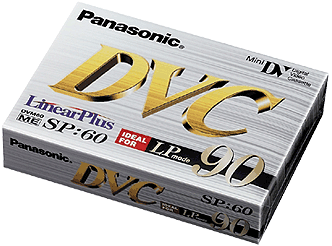 DV (Digital video) - в 1993 році компанії Sony, Matsushita (Panasonic), JVS, Hitachi, Mitsubishi, Toshiba, Sanyo, Sharp, Philips та інші створили консорціум Digital Video Cassette (Цифрова відеокасета) або DVC