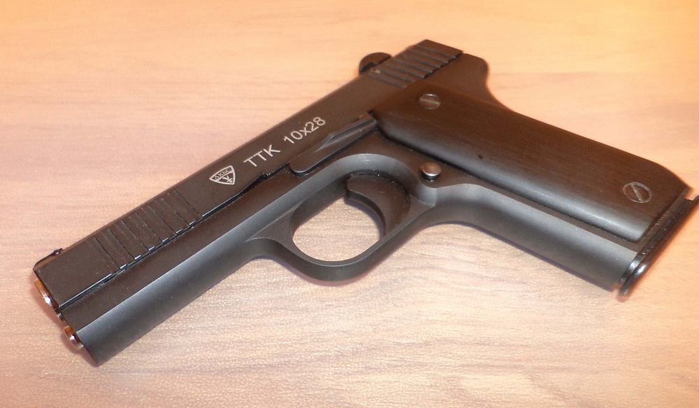 Травматичний пістолет ТТК під патрон 10 × 28 розроблений ніжненовгородской компанією АКБС