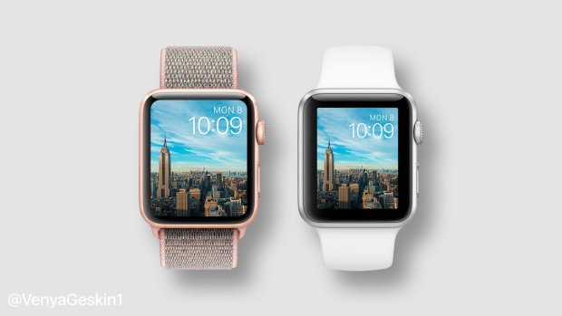 У мережі показала рендери новий годин від   Apple   Watch 2018 року, які представлять вже у вересні разом з іншими нововведеннями